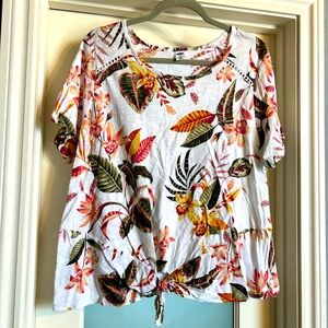Tropical Floral Old Navy Top